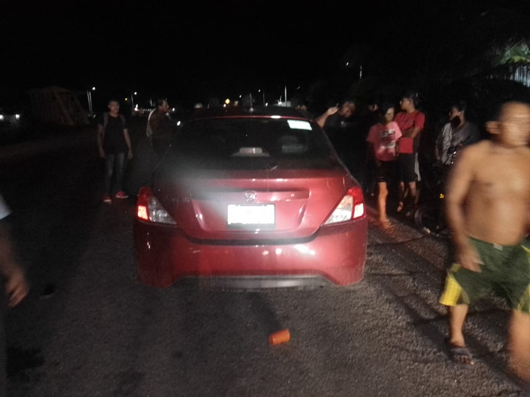 Atropellan a dos hombres sobre la carretera Villahermosa-Escárcega