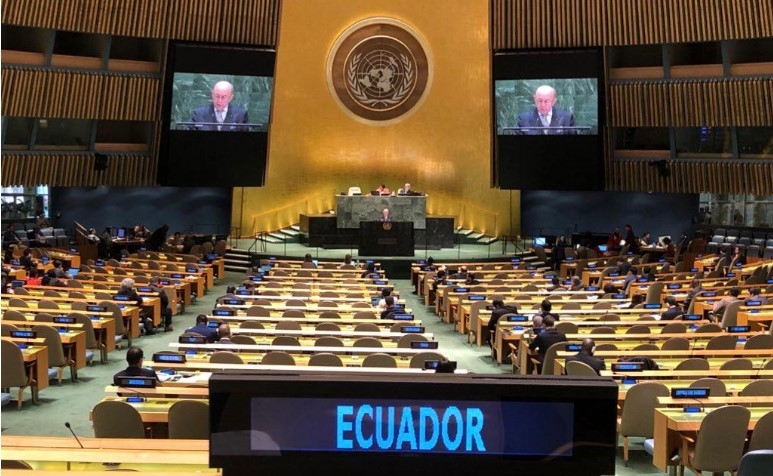 Ecuador reemplazará a México en el Consejo de Seguridad de la ONU