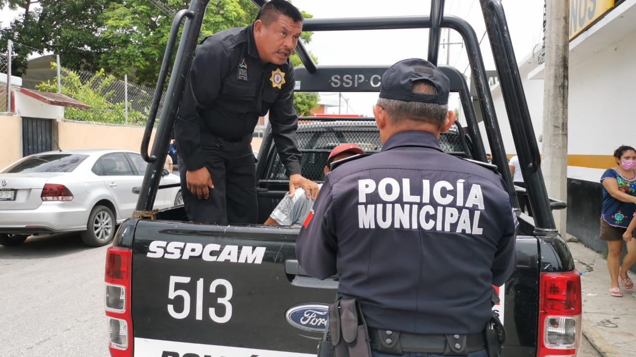 Hombre permanecerá 36 horas en prisión por alterar el orden público en Ciudad del Carmen