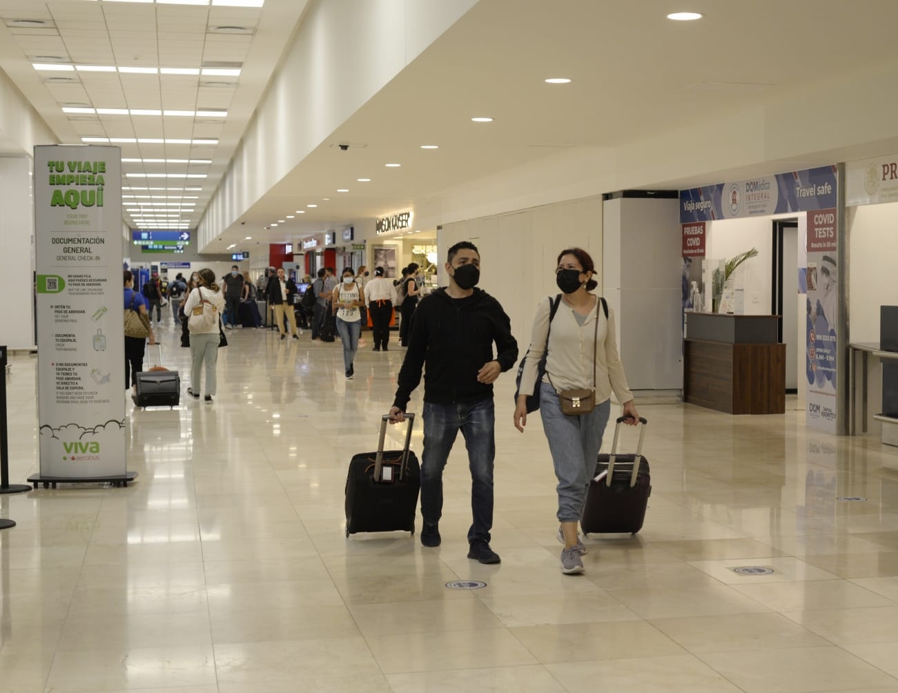 Aeropuerto de Mérida registra 46 operaciones para este viernes 1 de julio, inicio de fin de semana