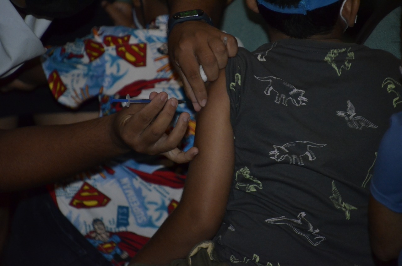 Inicia segunda jornada de vacunación contra COVID-19 para menores de 5 a 11 años en Ciudad del Carmen