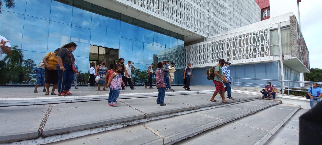 Campesinos de Campeche protestan contra Layda Sansores por desalojo e invasión de tierras ejidales