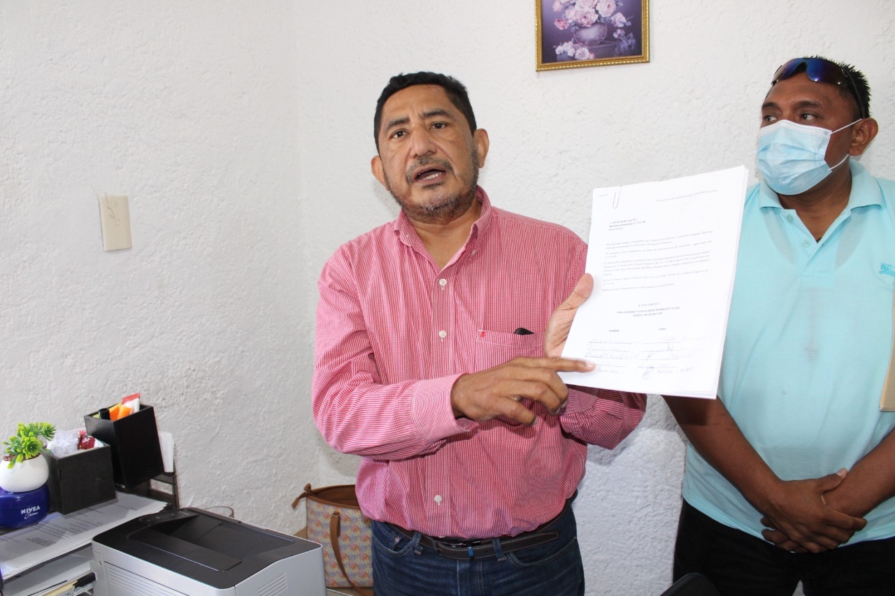 Sindicalizados del Ayuntamiento de Campeche denuncian eliminación del padrón previo a elecciones