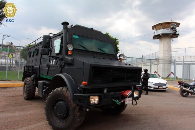 Los 10 hombres detenidos fueron ingresados al penal de Santa Martha. Foto: @OHarfuch
