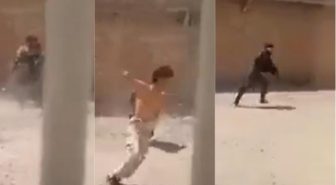 Policías de Celaya disparan contra un menor de edad: VIDEO