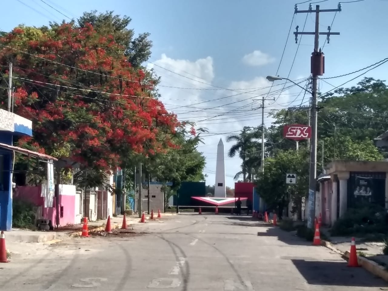 AMLO abandona la Base Aérea de Mérida