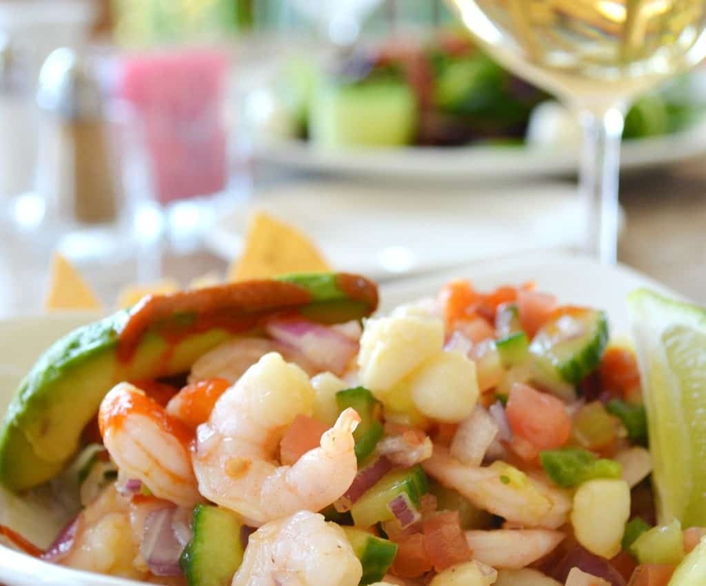 El ceviche de camarón es uno de los platillos más buscados y pedidos en la zona costera de Yucatán