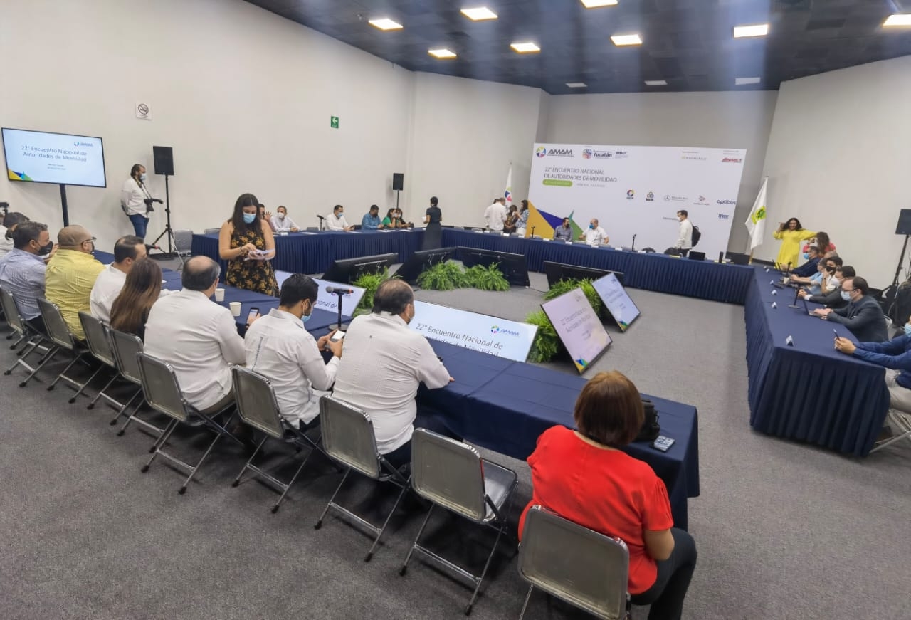 Inauguran el XXII Encuentro Nacional de Autoridades Mexicanas de Movilidad en Mérida: EN VIVO