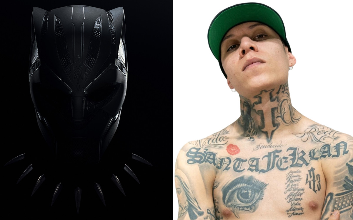 ¿Santa Fe Klan le "robó" a Nodal la canción de "Black Panther"?