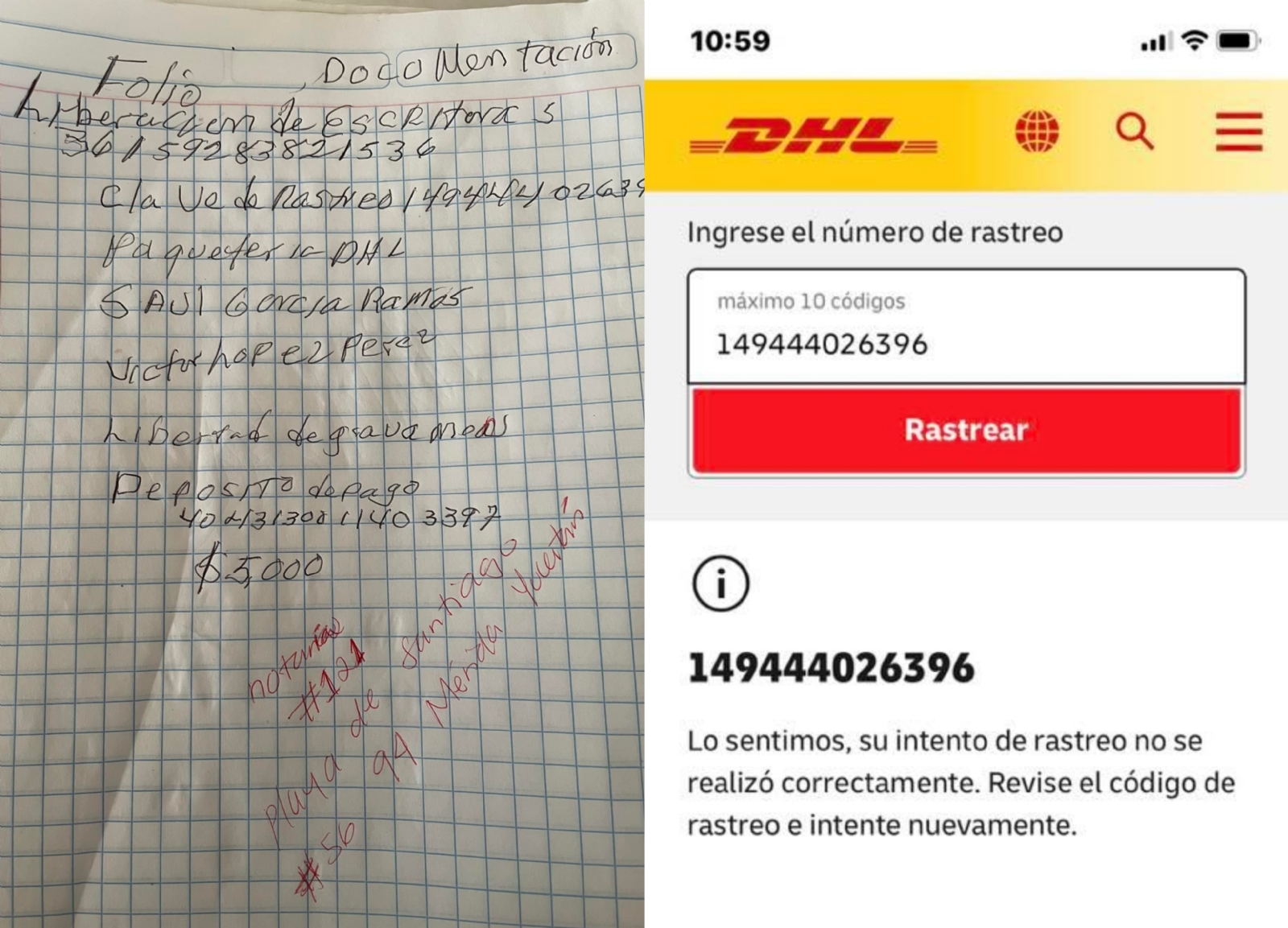 Le pedían cinco mil pesos a la víctima para no recibir una multa de 15 mil pesos