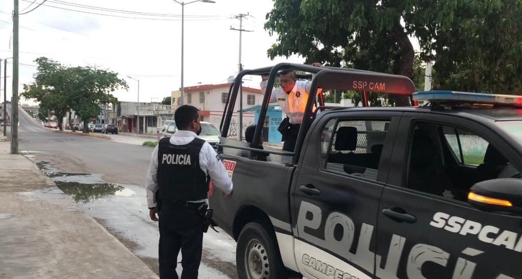 Detienen a 'viene viene' por amenazar a conductores en Campeche