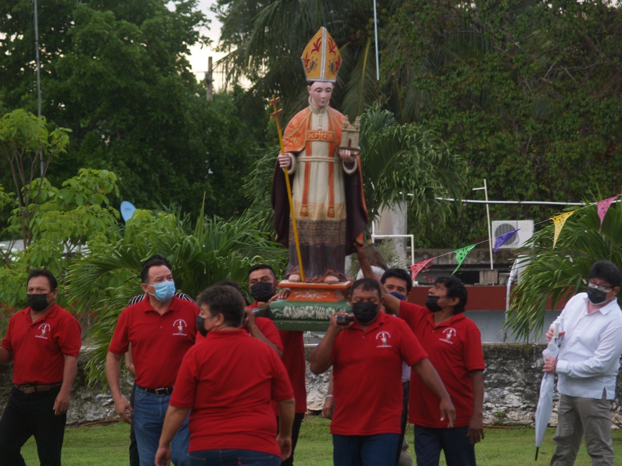 Realizan bajada a San Buenaventura en Yucatán