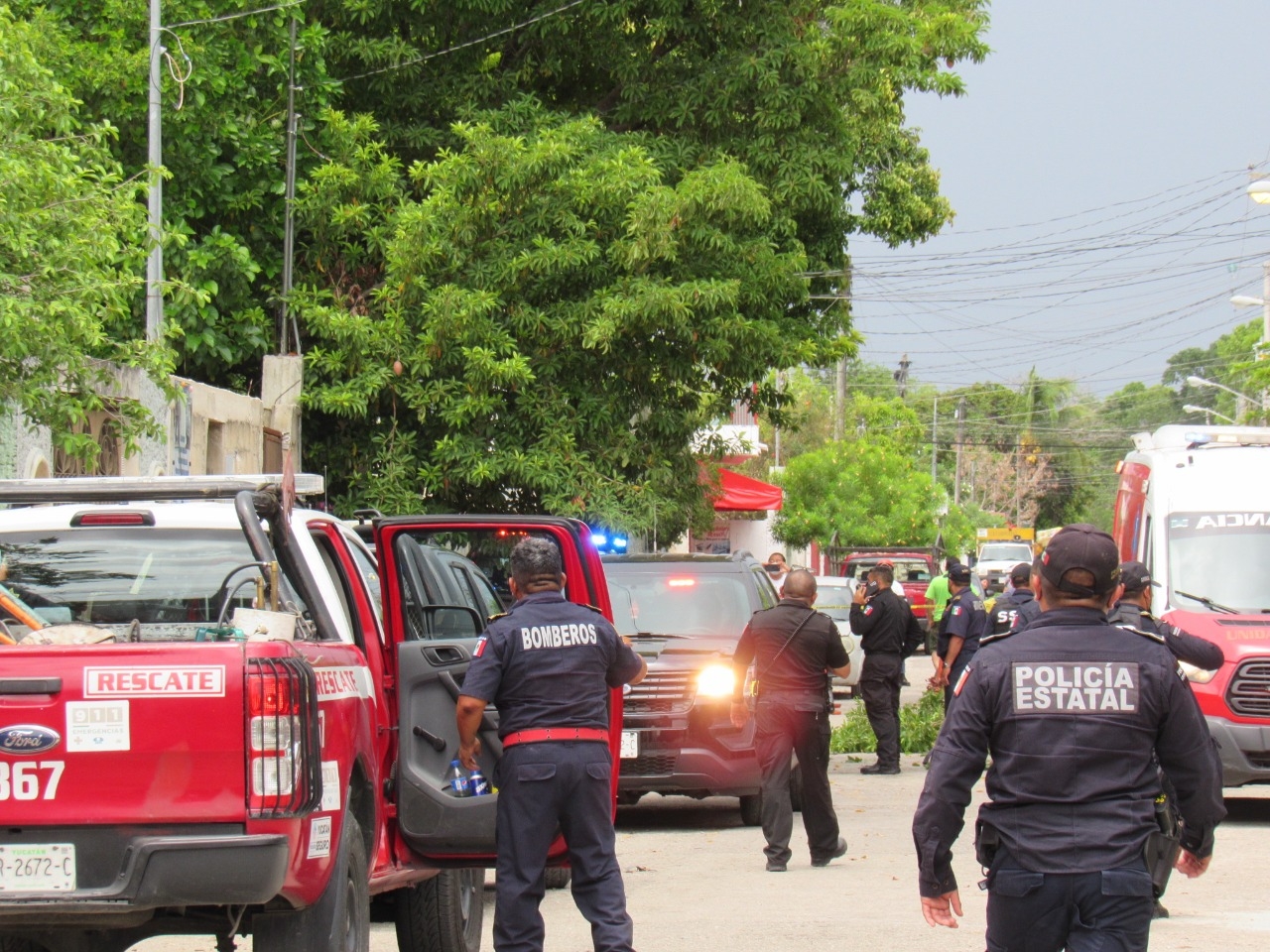 Mujer se incrusta en una cabilla tras caer de un árbol de zapote en Mérida