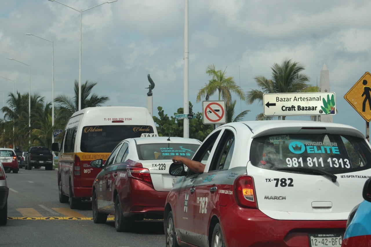 Taxistas de FUTV de Campeche insisten en aumentar la tarifa del pasaje