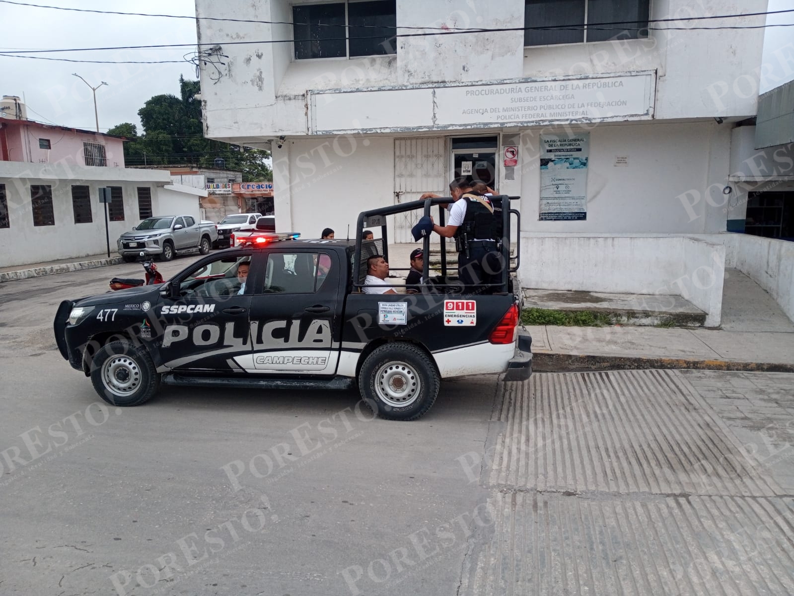 Detienen a dos hombres por transportar indocumentados en Palizada