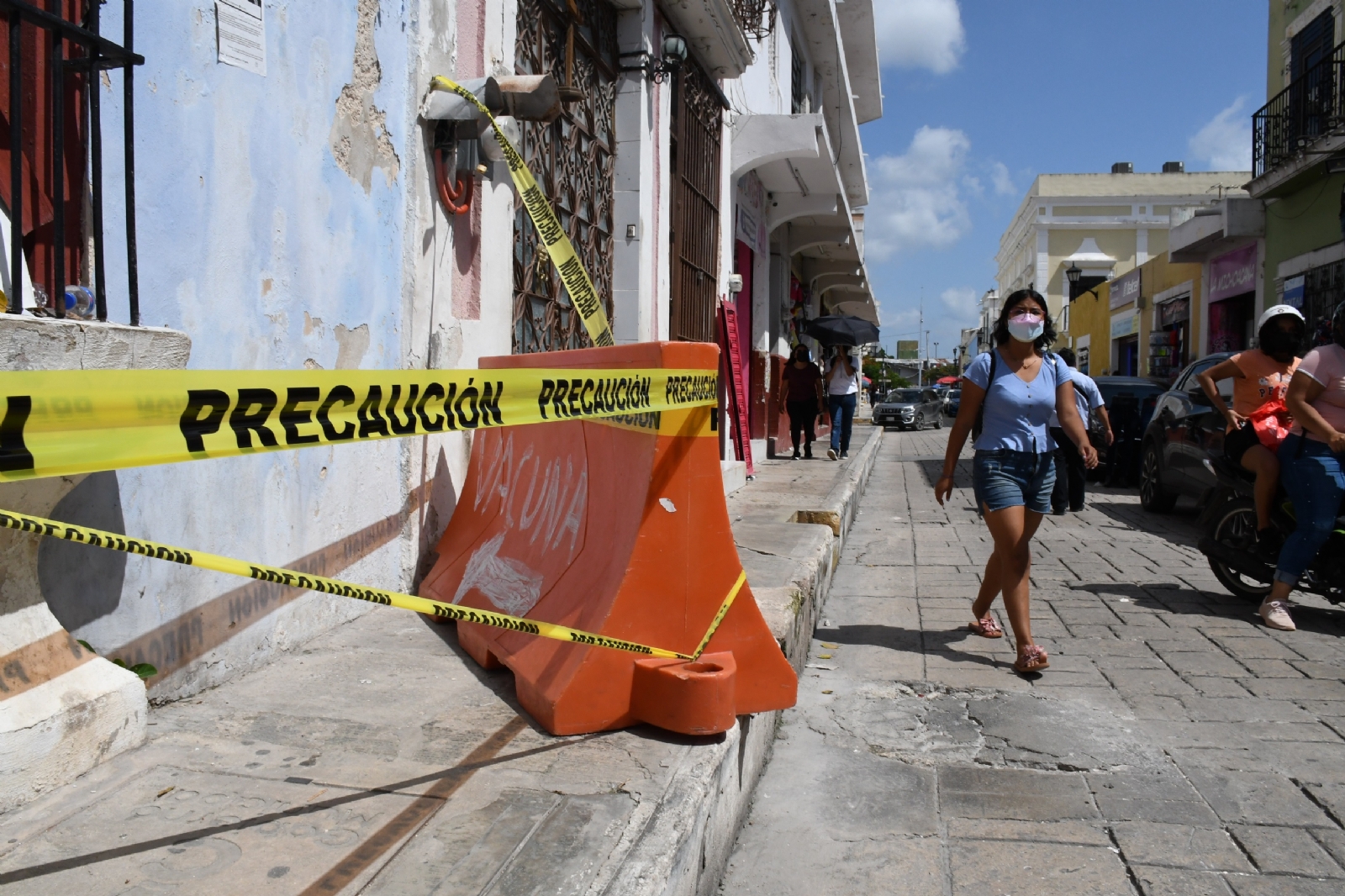 Propietarios del inmueble desplomado fueron notificados para reparar la fachada, pero nunca respondieron