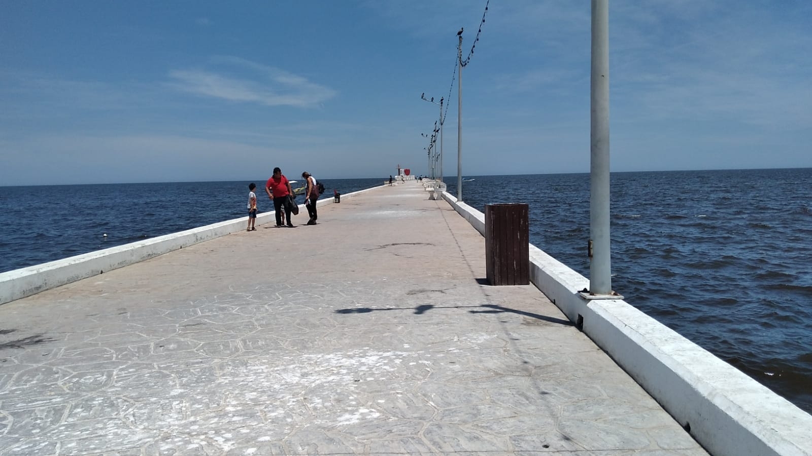 Playas de Chicxulub lucen vacías este sábado por la marea roja en Yucatán: VIDEO