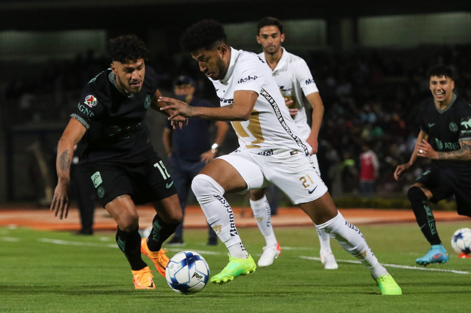 Pumas y América empataron 0-0 en Ciudad Universitaria en la Fecha 7 del pasado Torneo Clausura 2022