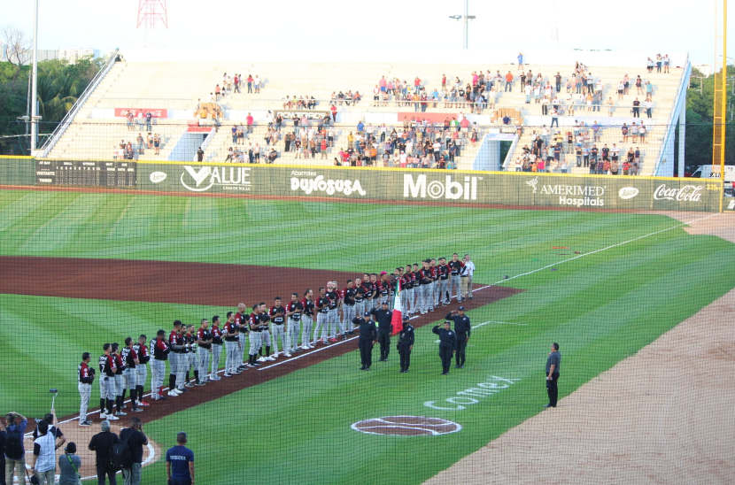 Tigres de Quintana Roo enfrentan a Olmecas de Tabasco en el Juego 3 de Playoffs de la LMB 2022