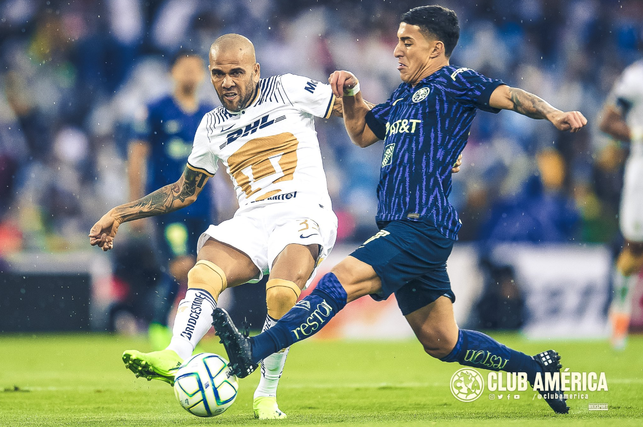 América golea al Pumas en el Clásico Capitalino del Torneo Apertura 2022