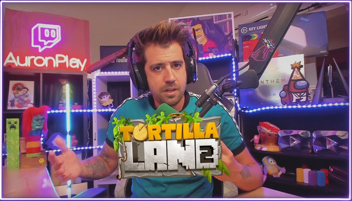 Tortillaland 2: Sigue en vivo el estreno de la serie de Minecraft de AuronPlay