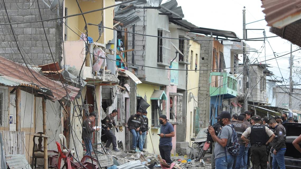 Al menos cinco muertos y 16 heridos por explosión en  Ecuador