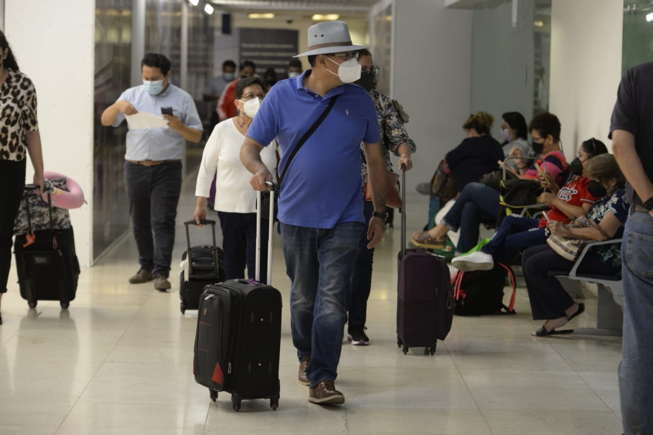 Aeropuerto de Mérida: Aerolíneas adelantan la llegada de cinco vuelos este lunes 15 de agosto