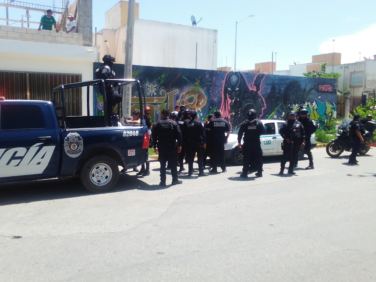 Hieren a una persona durante una balacera en Playa del Carmen