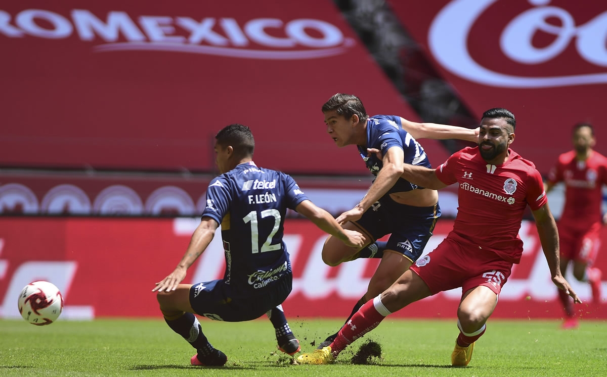 Toluca llega a este duelo después de empatar 1-1 como locales con el Monterrey en la cancha del Nemesio Díez.