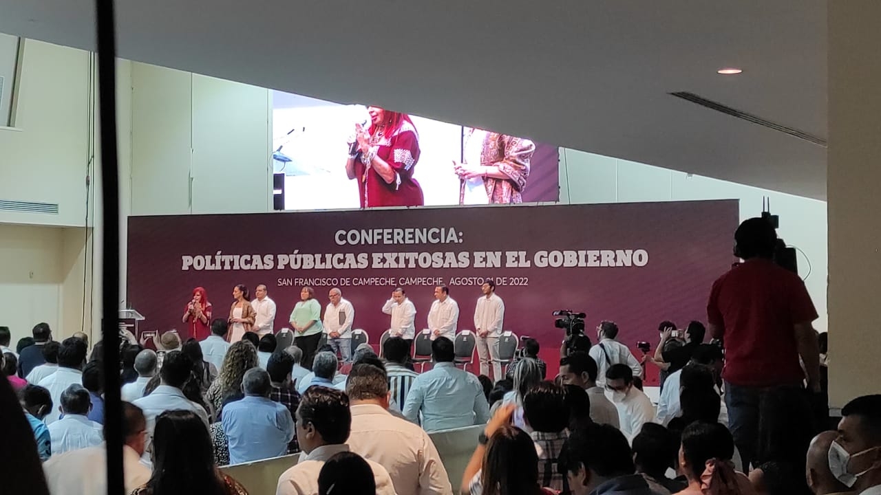 Ayer domingo la jefa de Gobierno de la CDMX estuvo en Campeche