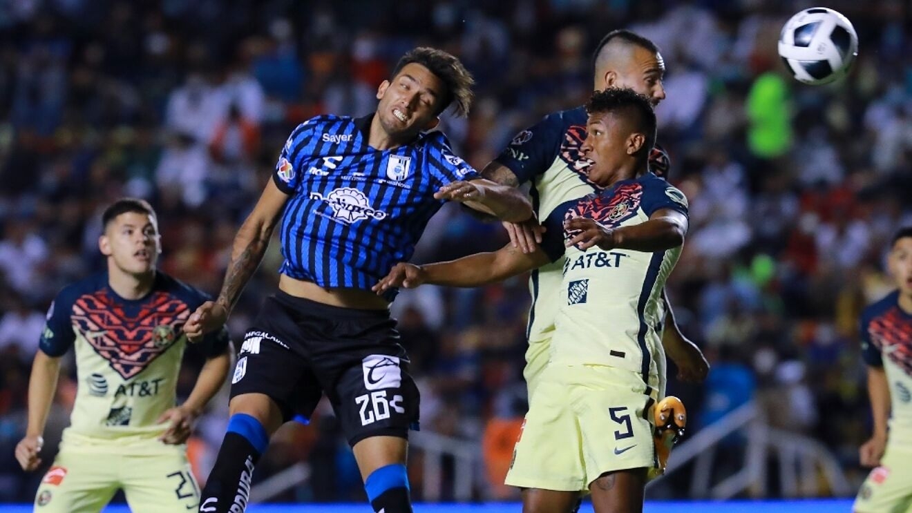 Querétaro recibe al América este martes 23 de agosto de 2022 en partido adelantado correspondiente a la jornada 16