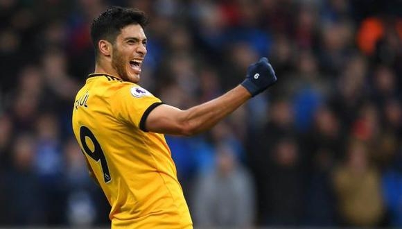 Raúl Jiménez anotó su primer gol de la temporada con el Wolverhampton Wanderers