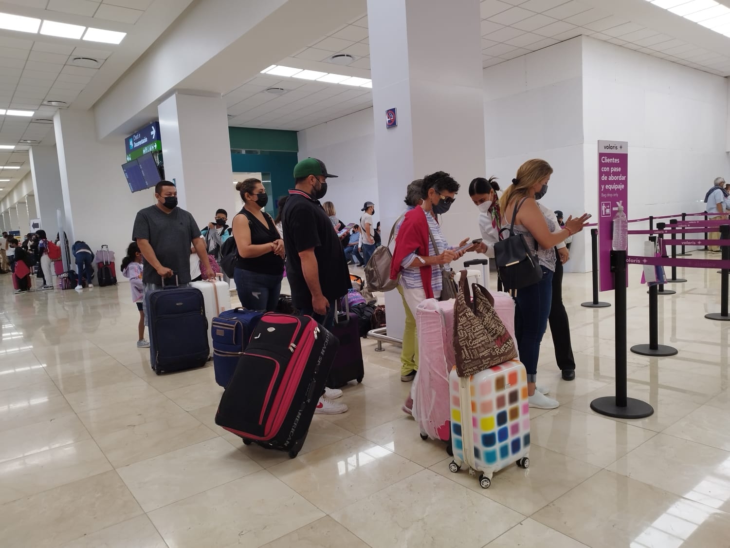 Para este miércoles se tiene programado 42 vuelos programados en el Aeropuerto Internacional de Mérida