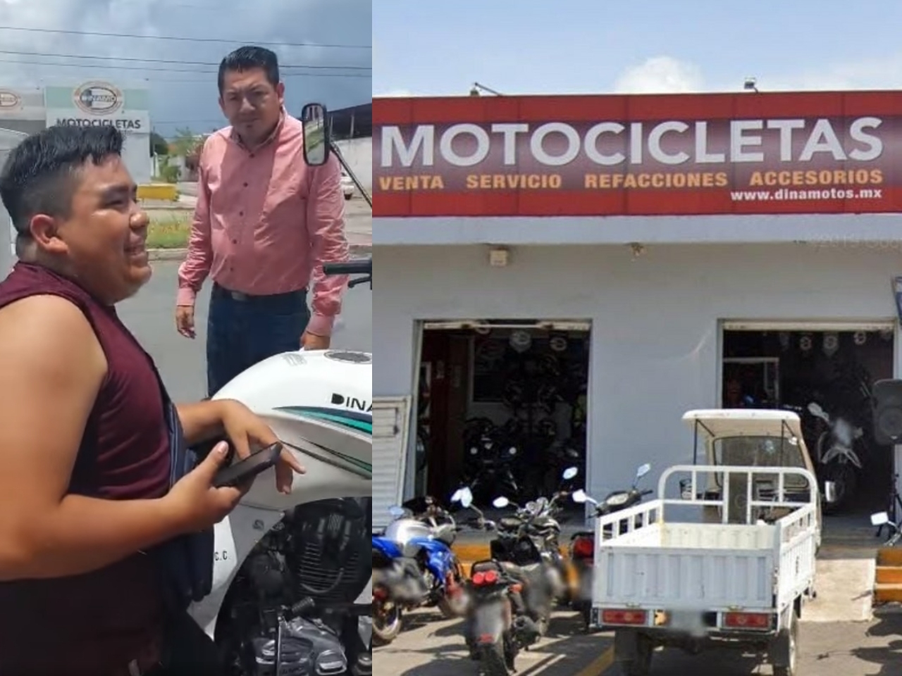 El agredido, de nombre Alexis Moguel, compartió el video en su cuenta de Facebook para evidenciar la actitud del encargado de la tienda Dinamo en Chetumal