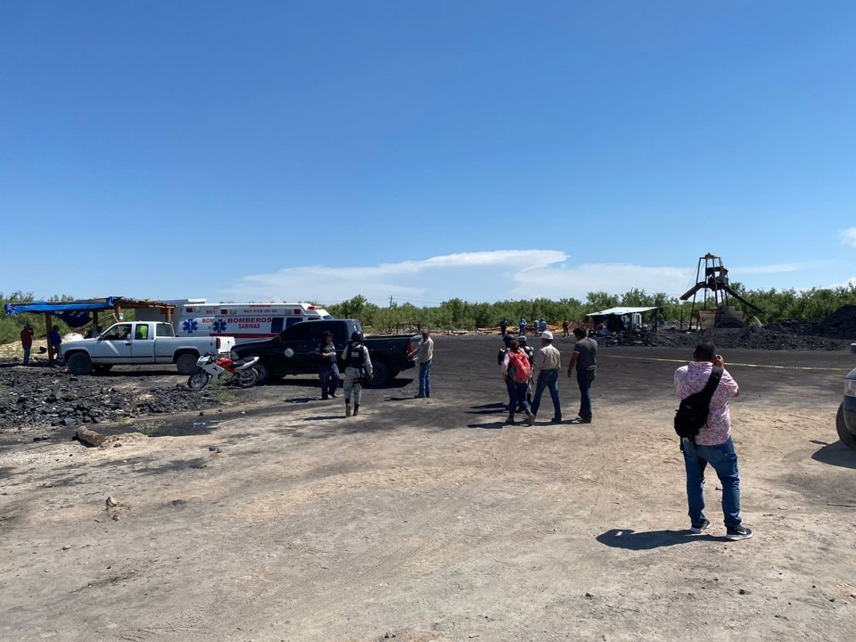 La Guardia Nacional activó el Plan GN-A para el rescate de los mineros. Foto: Cortesía