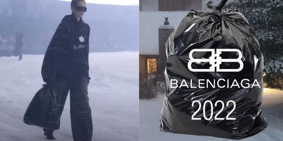 Balenciaga lanza 'bolsa de basura' de 36 mil pesos y genera los mejores memes