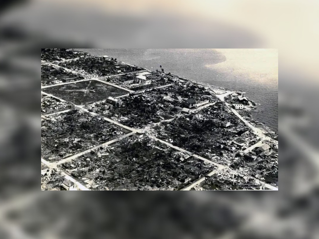 El Huracán Janet causó daños en Chetumal, debido a que tocó tierra quintanarroense como un Ciclón Categoría 5 en 1955