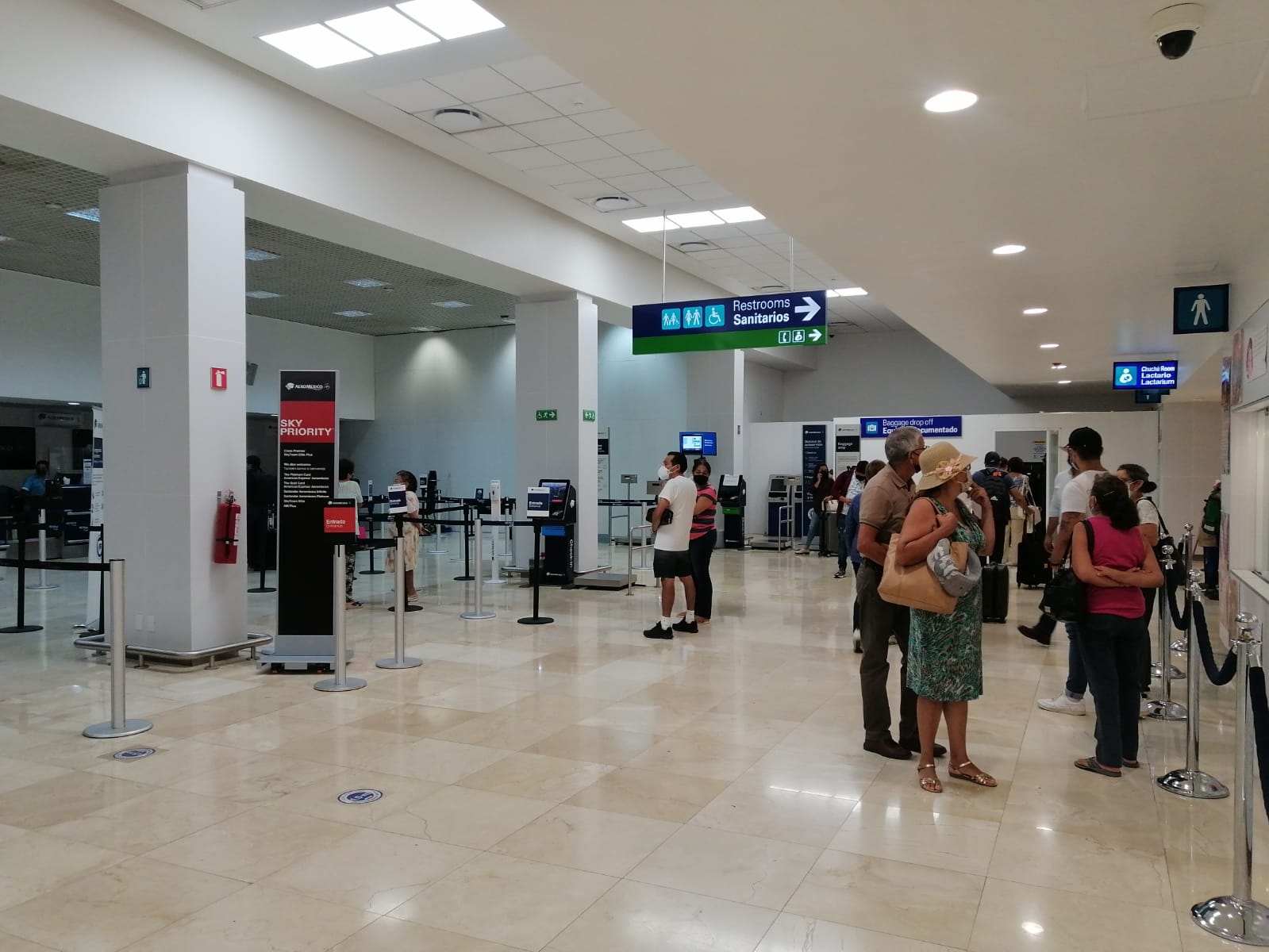 Aeropuerto de Mérida programa 34 vuelos para este domingo 7 de agosto