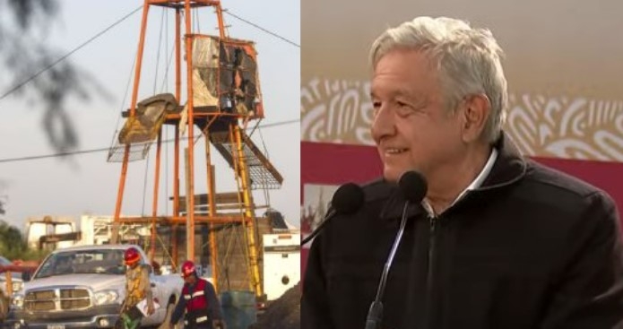 AMLO arriba a Coahuila para supervisar rescate de los 10 mineros de Sabinas