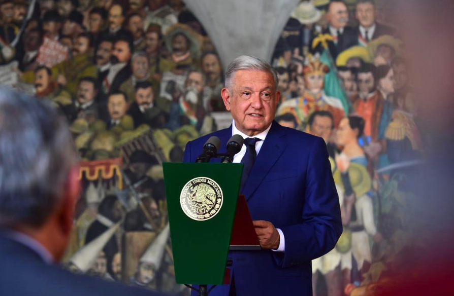 El Cuarto Informe de Gobierno de AMLO se realizó en Palacio Naciona