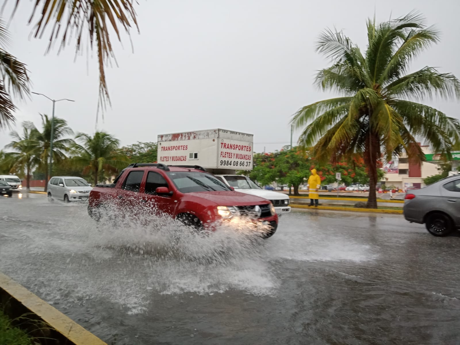 Las lluvias permanecerán en lo que resta del fin de semana en Cancún y en Estado de Quintana Roo, según el SMN