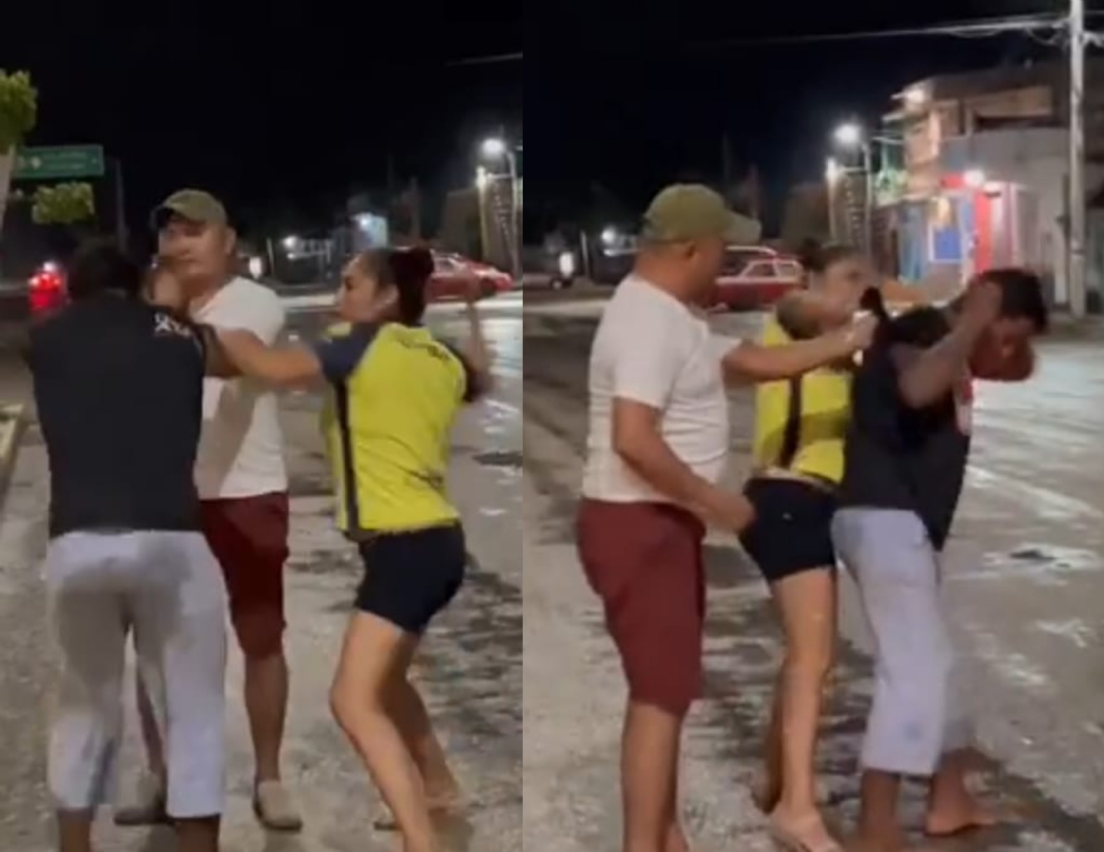 ¡Como piñata! Jóvenes golpean a ladrón en Escárcega, Campeche
