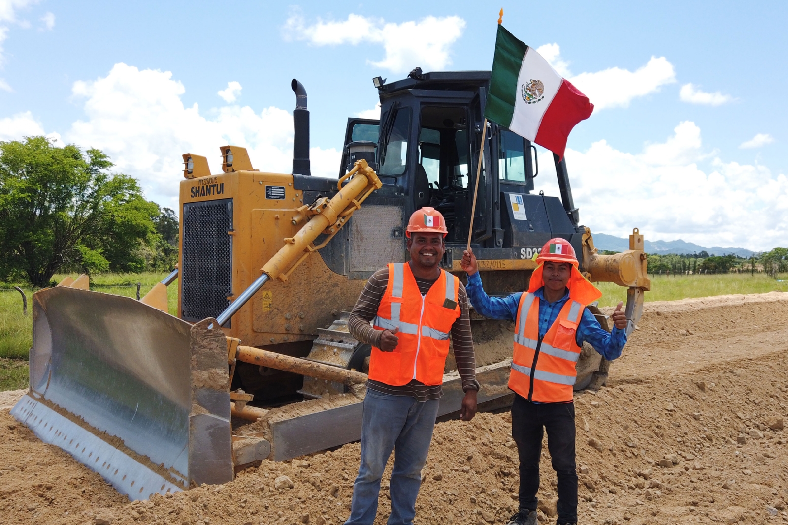 Fonatur detalló que continúan los trabajos para la cimentación del paradero del Tren Maya en Candelaria Campeche