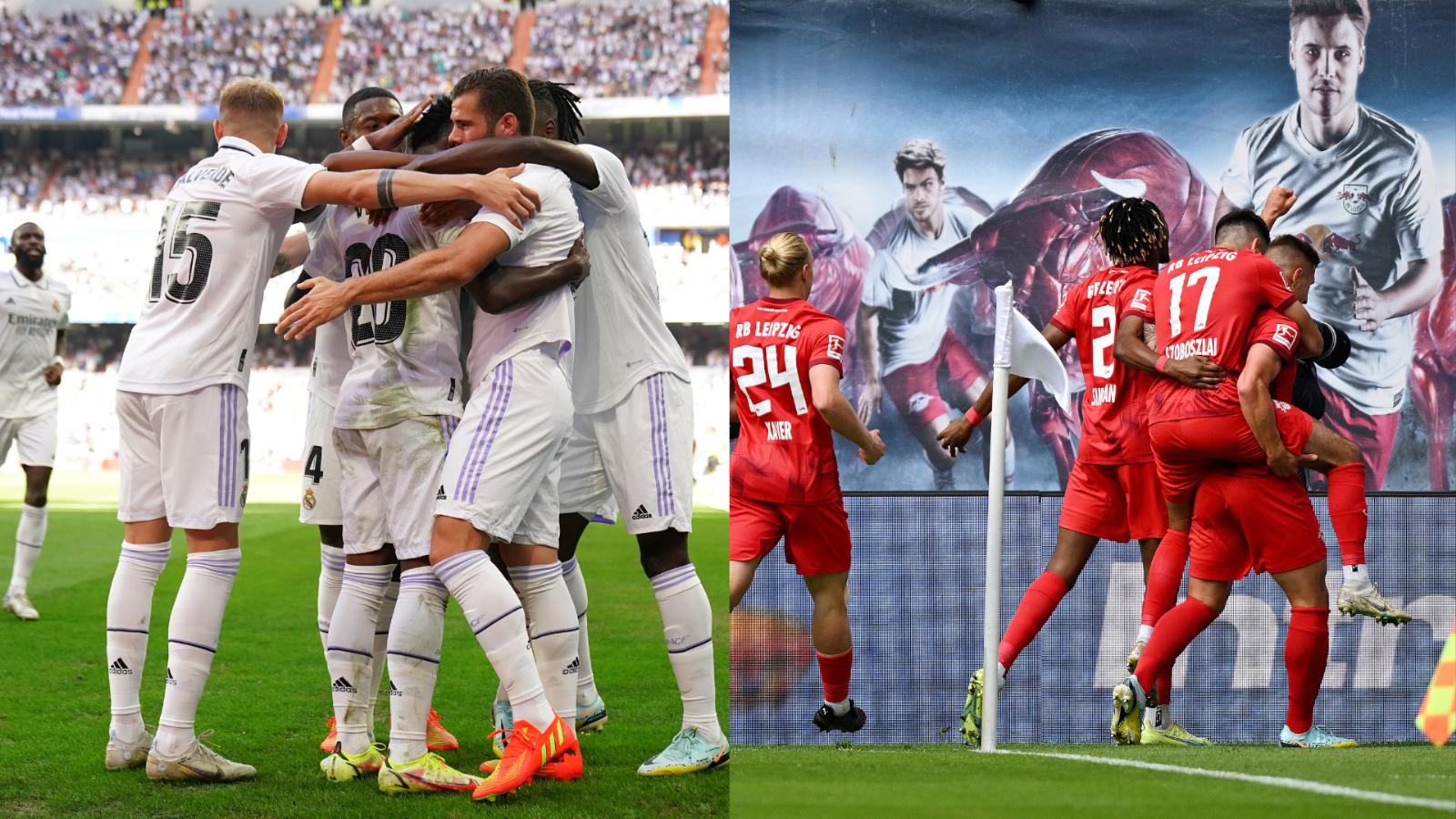 El Real Madrid venció 3-1 al Celtic en la jornada 1 de la Champions League, mientras que el Leipzig cayó 4-1 con el Shakhtar Donetsk