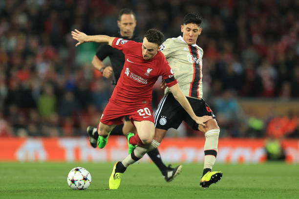 Edson Álvarez y Jorge Sánchez cayeron ante el Liverpool en Champions League