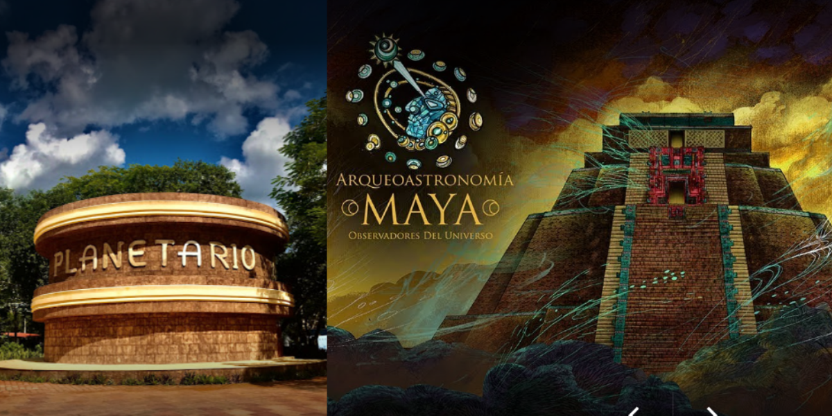 Planetario Uxmal, un museo que te lleva a viajar con los Mayas