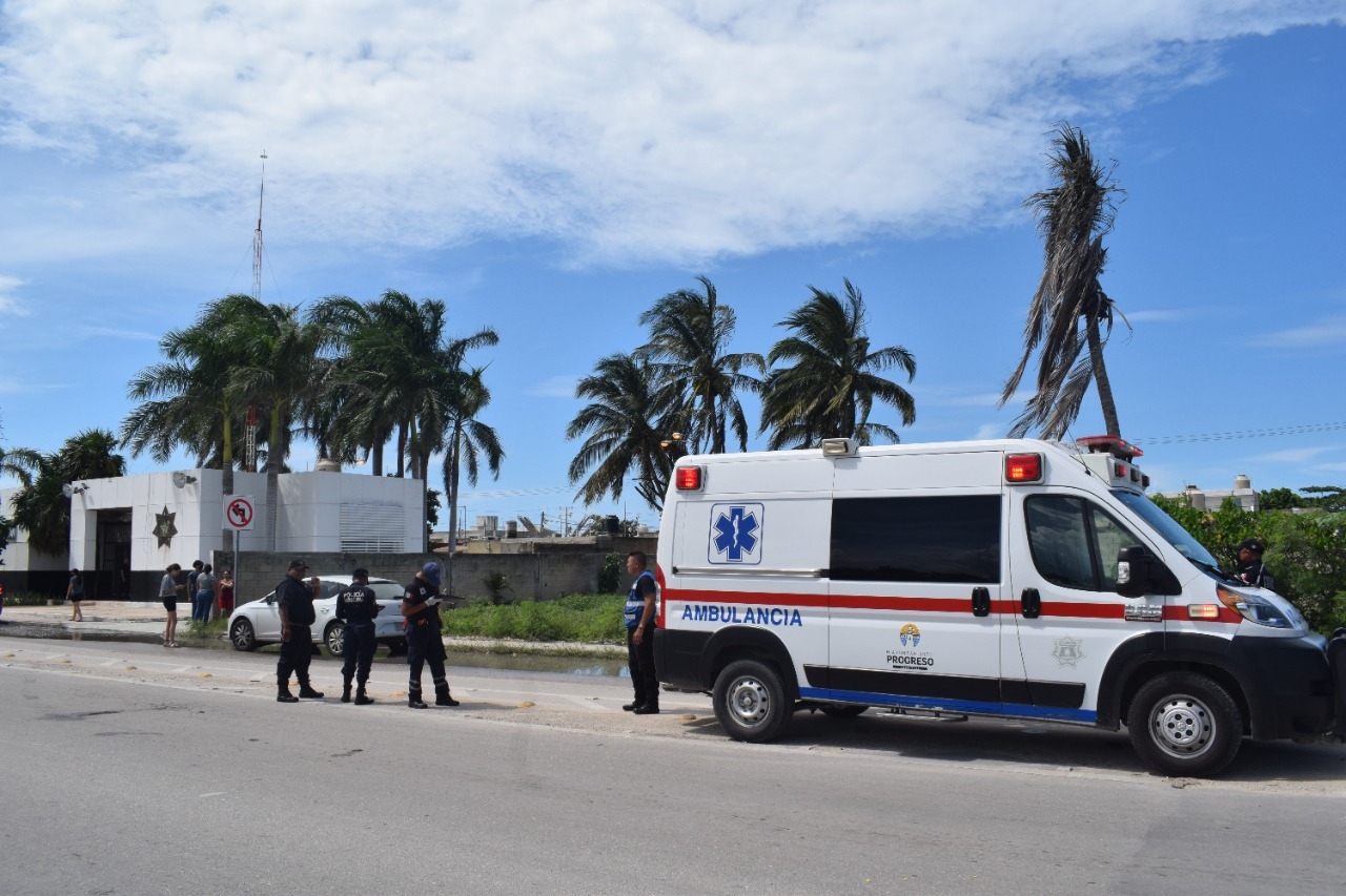 Policías estatales atendieron el hecho de tránsito