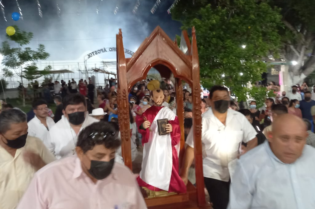 Católicos inician fiestas de San Pedro Apóstol en Huhi, Yucatán