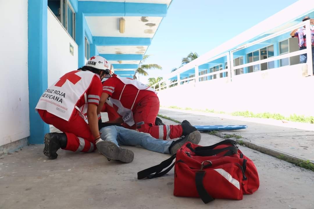 El menor fue trasladado a un hospital para su atención médica