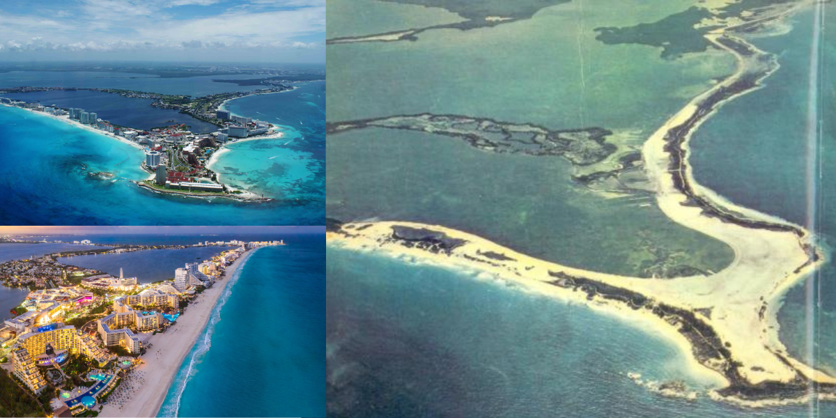 Antes y después: 10 fotos que muestran cómo era Cancún en los años 70